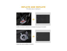 Коврик самонадувающийся 1906 SUPER COMFORT DOUBLE, 190х127х10 см, King Camp