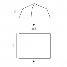 Шатер Camp зеленый, Btrace