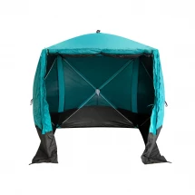 Шатер Следопыт быстросборный 4-х стенный 2.1х2.1м, цвет Waterfall