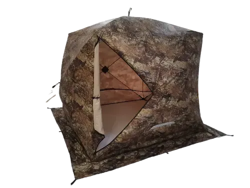 Походная Баня Премиум, камуфляж, композит 9 мм (трехслойная), ПИНГВИН