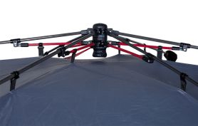 Палатка полуавтоматическая кемпинговая FHM Antares 4 black-out