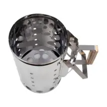 Стартер для быстрого розжига угля 7 л, нержавеющая сталь, СЛЕДОПЫТ