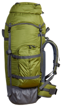 Рюкзак туристический Конжак 100 v3 зеленый-серый, Манарага