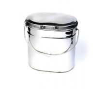 Котелок высокий 12 л крышка с ручками Роза Ветров