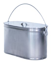 Котел Век с крышкой 5 л овальный