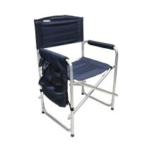 Кресло складное 585x450x825 мм, с карманом на подлокотнике, Следопыт, алюминий