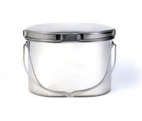 Котелок низкий 6 л крышка с ручками Роза Ветров