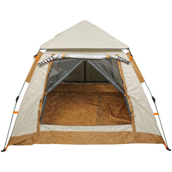 Палатка туристическая Печора-3 зонтичного типа, 200*200*135 см, бежевая