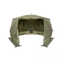Шатер СЛЕДОПЫТ быстросборный, 6 стен, 3,35х3,85 м, h-2,25 м, S по полу 9,3 кв.м ОЛИВА