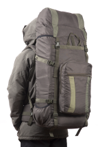 Рюкзак туристический Таймтур 3, тем.олива, 70 л, ТАЙФ