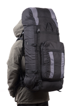 Рюкзак туристический Таймтур 4, черный, 120 л, ТАЙФ