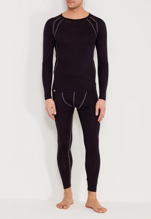Термобелье Мужское LOPOMA Warm Touch чёрное