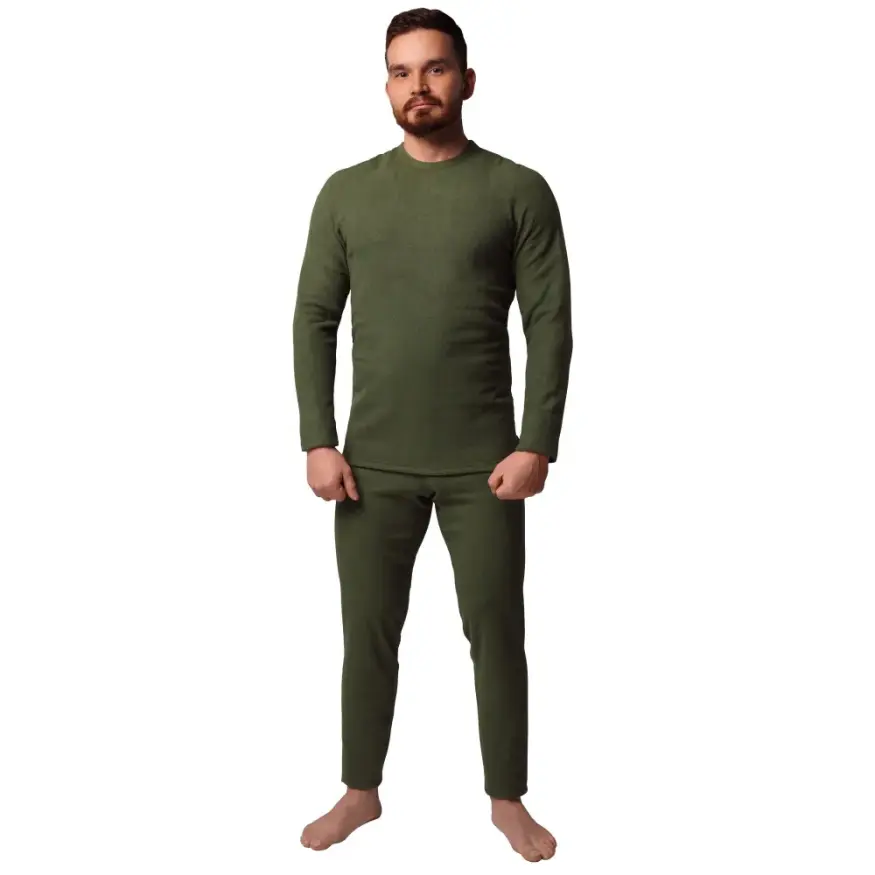 Термобелье Fleece Zip, с молнией, комплект, до -25°С, Следопыт