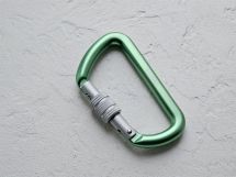 Карабин стальной GURU Typhoon Screw, GURU (вспомогательный, не для страховки)