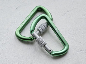 Карабин стальной GURU Typhoon Screw, GURU (вспомогательный, не для страховки)