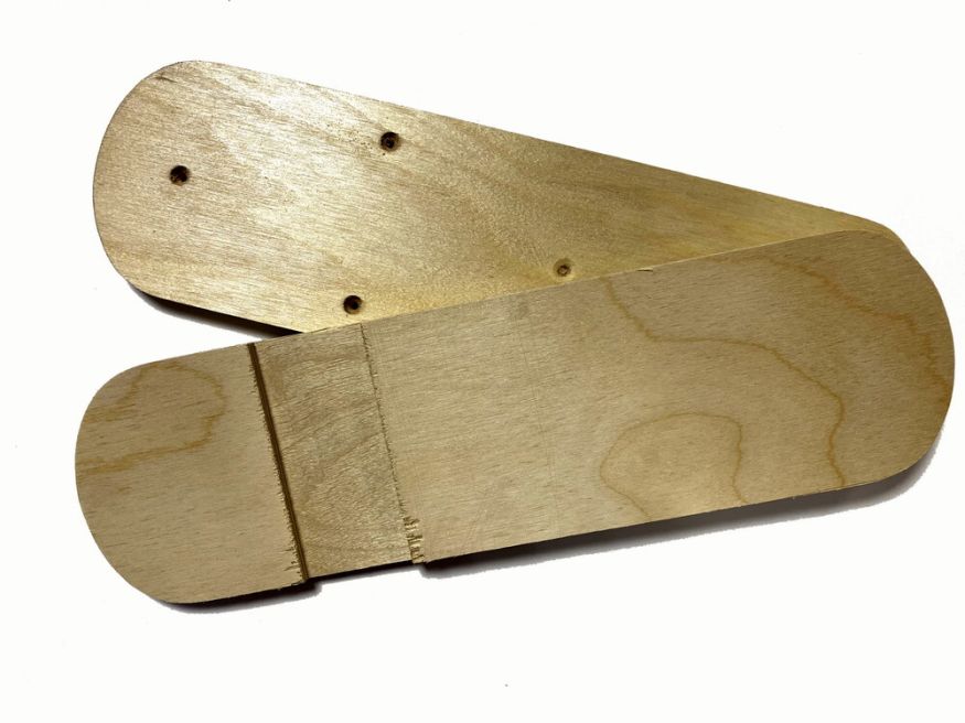 Лыжи Тайга, дерево, длина 185 см, ширина 150 мм