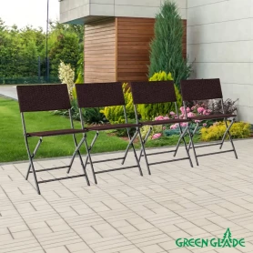 Набор складных стульев Kelly 4 шт., Green Glade