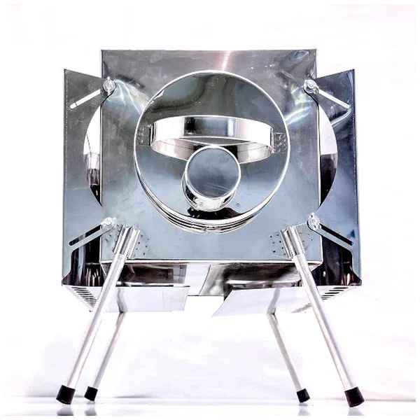 Печь походная Пошехонка средняя с 3D защитным экраном