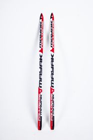 Лыжи подростковые 160 см деревянные