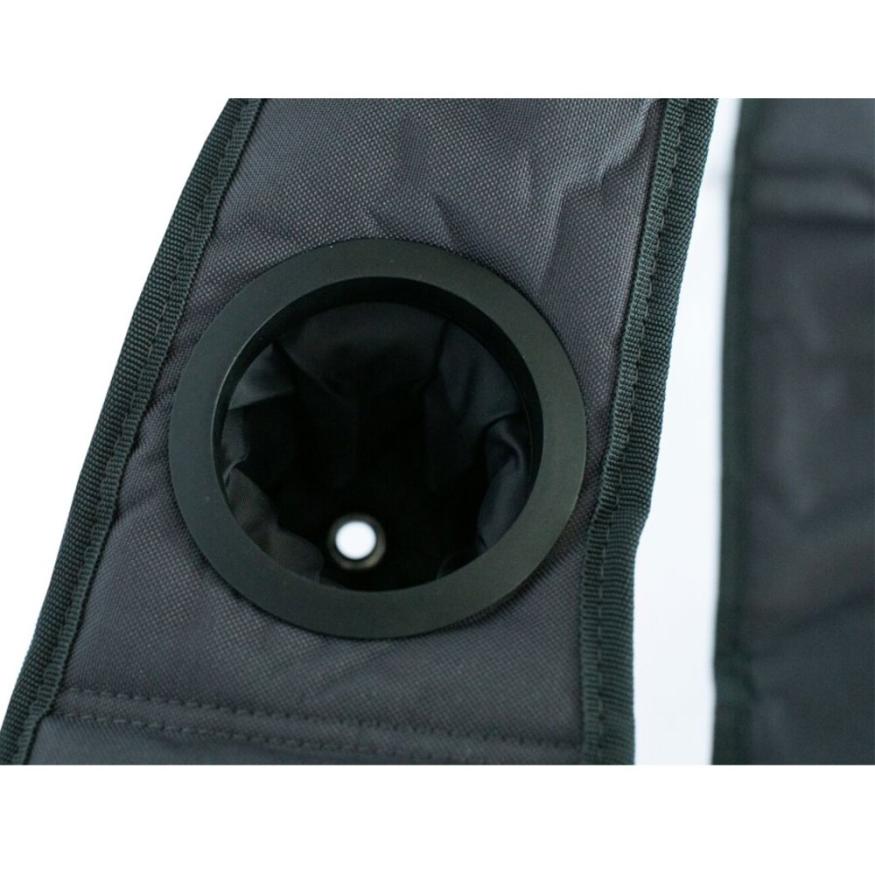 Кресло с регулируемым наклоном спинки Tramp (черный/серый)