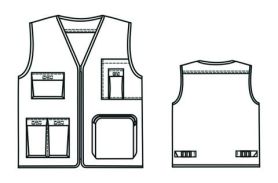 Жилет рыболовный &amp;quot;Юниор&amp;quot;, Сталкер