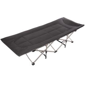 Раскладушка кемпинговая складная 188*66*41 см, черный