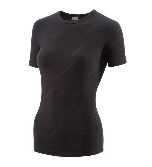 Фуфайка женская черная Everyday GUAHOO (Размер M, L)