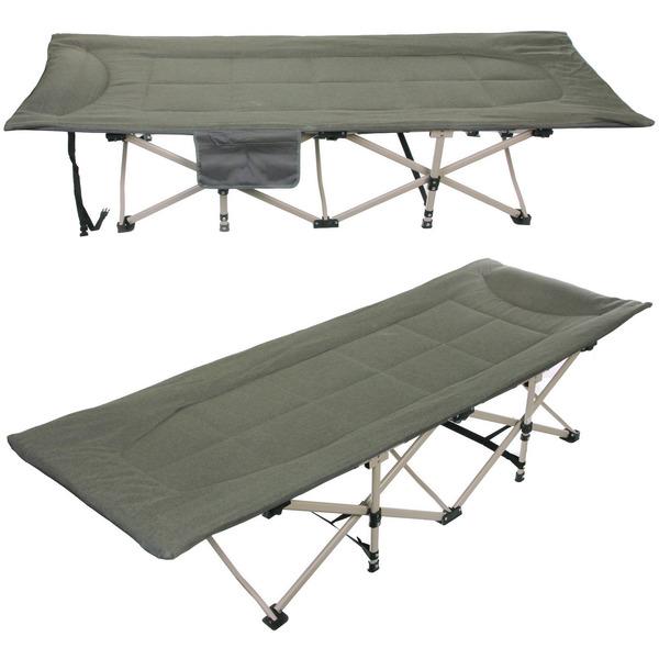 Раскладушка кемпинговая складная 188*66*41 см, мох