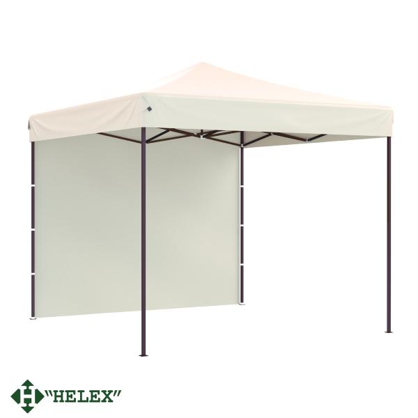 Тент-шатер Helex 23101, (раскладывается гармошкой) 3х3м полиэстер, бежевый
