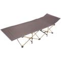 Раскладушка кемпинговая складная 188*66*45 см, серая