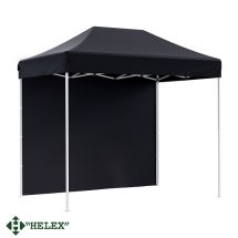 Тент-шатер Helex 24322, (раскладывается гармошкой) 3х2х3м полиэстер, черный