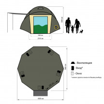 Шатер-автомат Cosmos 600 Solar Control, Maverick