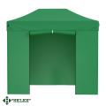Тент-шатер Helex 24321, (раскладывается гармошкой) 3х2х3м полиэстер, зеленый