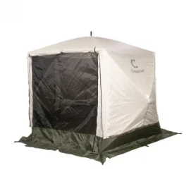 Шатер СЛЕДОПЫТ быстросборный, 5 стен, 3,4х3,25 м, h-2,30 м, S по полу 7,6 кв.м