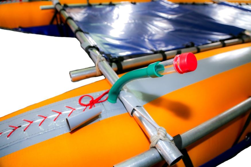 Катамаран Век Исеть 6М 2-секционный, 5,00 м, без рамы