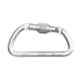 Карабин дюралевый трапеция &amp;quot;keylock&amp;quot;, 22 кН, Ринг