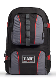 Рюкзак ADLER 3, черный/серый, Тайф