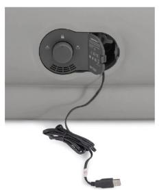 Кровать надувная Mid-Rise Comfort 99х191х36 см, с насосом 