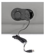 Кровать надувная Mid-Rise Comfort, 152х203х36см, с насосом USB