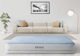 Кровать надувная Mid-Rise Comfort, 152х203х36см, с насосом USB