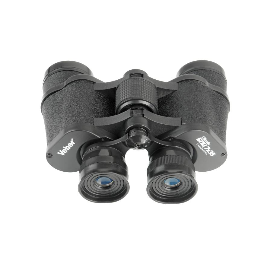 Бинокль Veber Classic БПЦ 7x35 VL черный, кожа