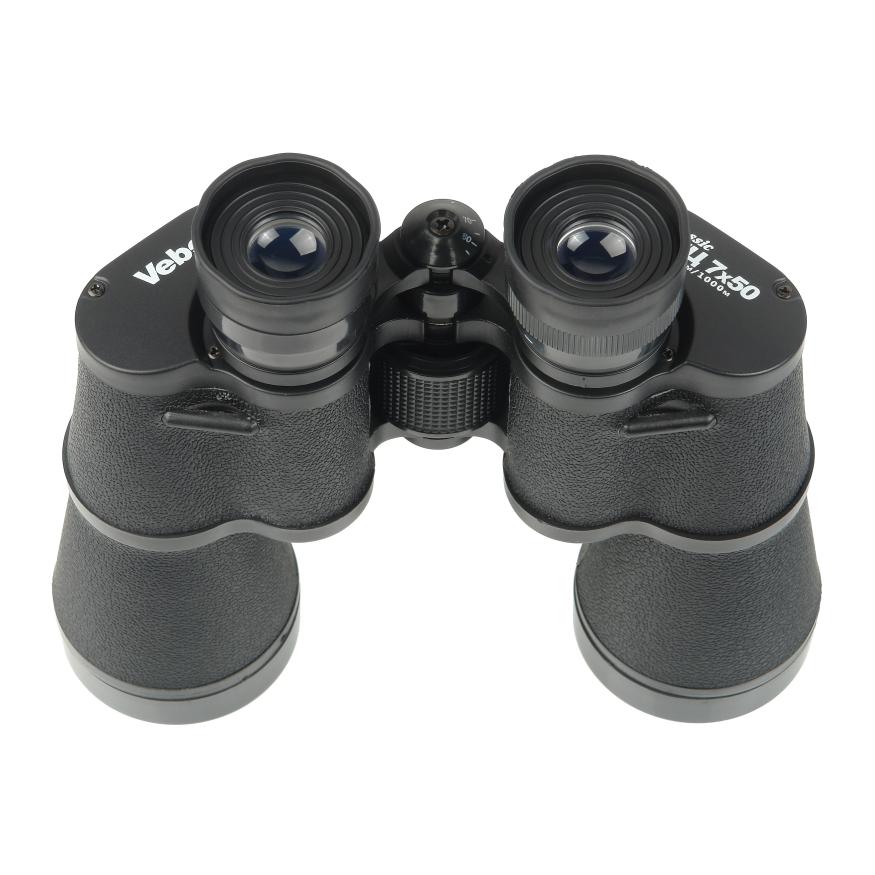 Бинокль Veber Classic БПЦ 7x50 VL черный, кожа