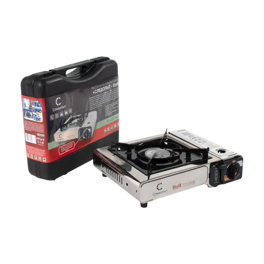 Туристическая плитка Style, нержавеющая сталь, Следопыт