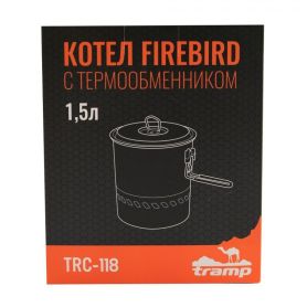 Котел Firebird 1.5 л c термообменником, Tramp